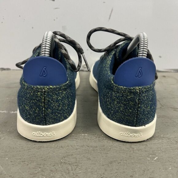Allbirds Wool Runner Women‎ Size 8 Shoes Green Lace Lace Low Top Sneaker - Picture 3 of 8
